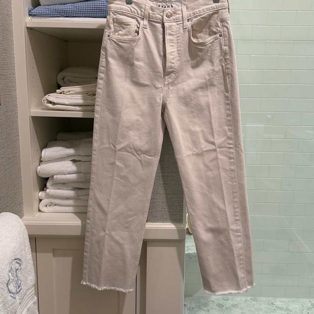 Frank & Eileen Cream Monaghan Jeans